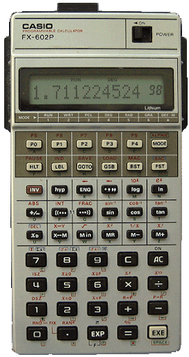 Casio FX-602P